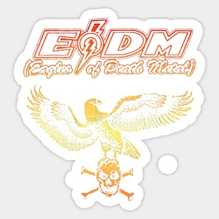 eagles of death metal logo band Sticker